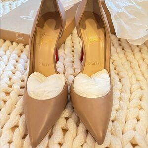 Christian Louboutin Nude Iriza 100 mm heel